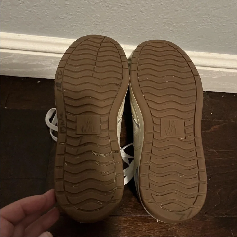 Madewell Court Sneakers in Colorblock Leather and Suede EB9002 MC141 Sz 7.5